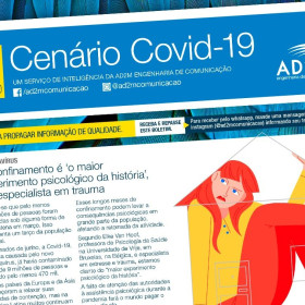 AD2M chegou à 100ª edição do Boletim Cenário Covid-19