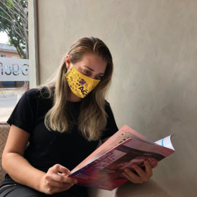 Açaí Concept lança campanha com máscaras personalizadas