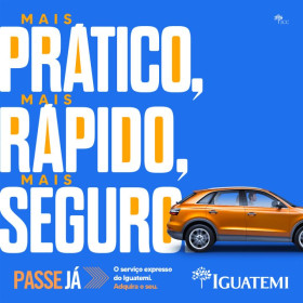 Shopping Iguatemi Fortaleza oferece bônus de 20% mais TAG grátis no serviço expresso Passe Já