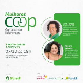 Sicredi Ceará Centro Norte promove evento gratuito sobre liderança e empreendedorismo feminino