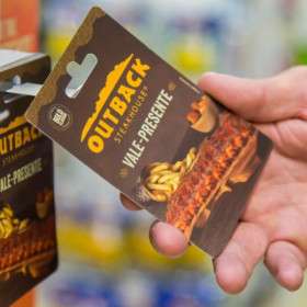 Outback lança Gift Card Varejo e anuncia venda nas lojas do Carrefour