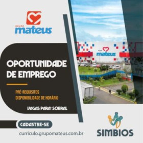 Grupo Mateus abre 480 vagas de empregos em Sobral