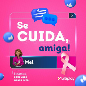 Multiplay utiliza atendente virtual como garota-propaganda em campanhas