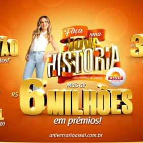 Assaí Atacadista revelará ganhador de R$ 1 milhão com live do Jota Quest