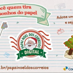 Correios adapta campanha natalina para digital