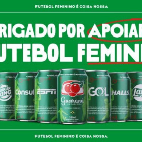 Marcas terão logos em mais de 30 milhões de latinhas de Guaraná Antarctica