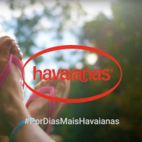 Havaianas apresenta sua campanha global com a hashtag #DiasMaisHavaianas