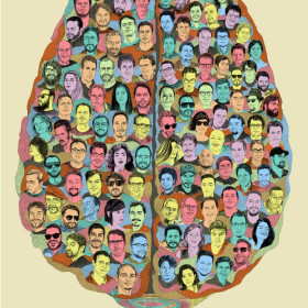 Ilustrador homenageia nomes da propaganda cearense