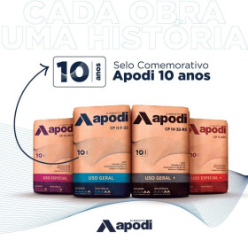 Cimento Apodi lança campanha comemorativa de 10 anos