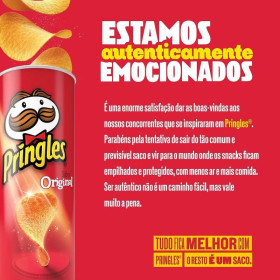 Pringles®️ dá boas-vindas para concorrente que virou lata