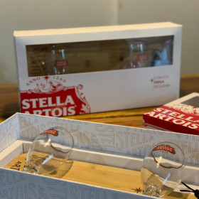 Kit especial da cerveja Stella esgota em uma manhã nas lojas do Mercadinhos São Luiz