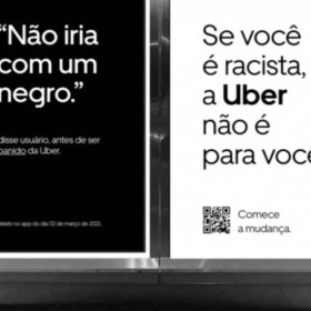 Uber faz campanha antirracista com exemplos de situações reais