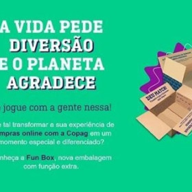 Diversão e sustentabilidade: Copag cria embalagens de papelão reutilizáveis