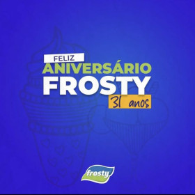 Frosty celebra seu 31º aniversário com expansão e novidades no cardápio