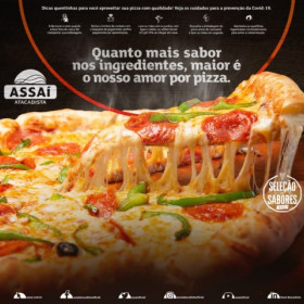 Campanha “Seleção de Sabores” do Assaí distribui 1,9 milhão de embalagens térmicas em apoio a pizzarias
