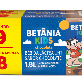 Betânia Kids lança produtos em embalagens econômicas estampadas pela Turma da Mônica