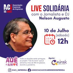 Associação Cearense de Imprensa (ACI) irá completar 96 anos e tem programação de lives