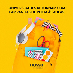 Universidades cearenses retornam com campanhas de volta às aulas
