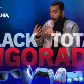 Gil estrela campanha Black Total Vigorada da Casas Bahia