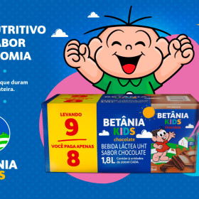 Betânia Kids realiza nova campanha do achocolatado infantil