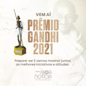 Prêmio Gandhi de Comunicação 2021: Agência da Boa Notícia abre inscrições