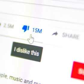 YouTube oculta o contador de “não gostei” em todos os vídeos