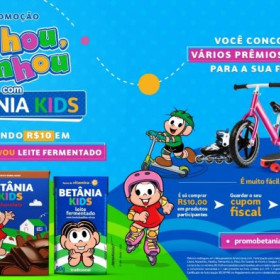 Promoção “Achou, Ganhou”, da Betânia Kids, segue até o dia 30 de novembro