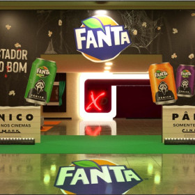 Fanta promove uma experiência assustadora no lançamento do filme “Pânico”