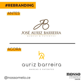 Auriz Barreira apresenta rebranding de marca