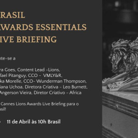 LIONS promove Cannes Lions Awards – Brasil Briefing