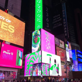 Marca Rio Carnaval 2022 é destaque em Nova York, capital mundial do Out-of-Home