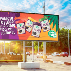 Campanha “Energia e sabor para uma vida mais saudável” impulsiona lançamento do creme de açaí da Nossa Fruta Brasil