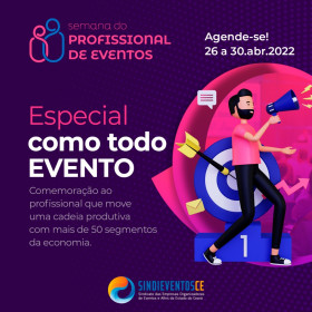 Semana do Profissional de Eventos marca retomada do setor no Ceará