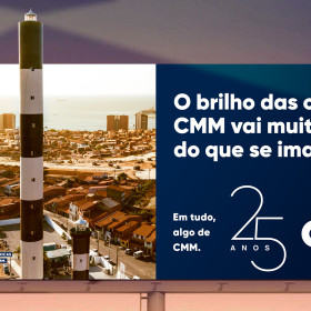 Delantero assina campanha comemorativa dos 25 anos da CMM Engenharia