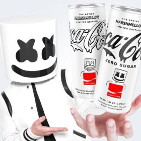 Coca-Cola lança novo sabor em parceria com DJ Marshmello