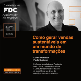 Barros promove evento sobre vendas sustentáveis em um mundo de transformações