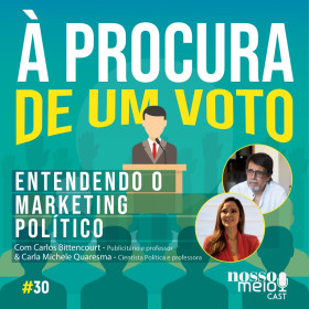 Temporada ‘À procura de um voto’ com Carlos Bittencourt e Carla Michele Quaresma
