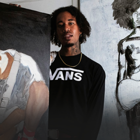 Artista brasileiro estrela campanha da Vans
