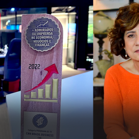 Prêmio +Admirados da Imprensa de Economia, Negócios e Finanças 2022: CNN Soft Business vence categoria Programa de TV; Miriam Leitão, na categoria Jornalista
