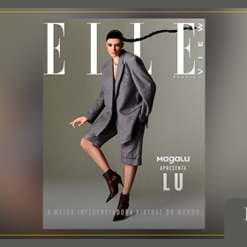 Lu, do Magalu, é a capa da revista ELLE View de março