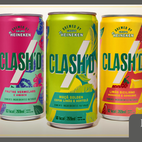 Clash’d: Grupo HEINEKEN lança o primeiro refrigerante ‘brewed’ do mercado brasileiro que conta apenas com ingredientes naturais