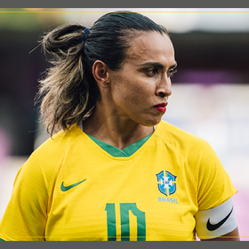 Craque no jogo e na publicidade, confira as principais campanhas de Marta