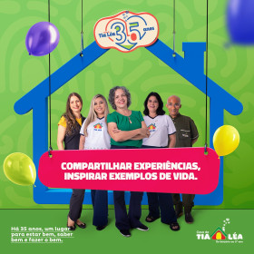 Creche Escola Casa da Tia Léa celebra 35 anos em campanha especial assinada pela Bolero Comunicação