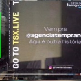 Temprano/Delantero leva publicidade cearense para a Times Square