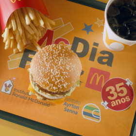 McDonald’s celebra os 35 anos do McDia Feliz em nova campanha com Galvão Bueno
