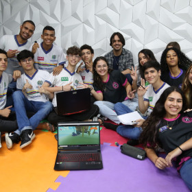 Estudantes de Recife apresentam games e aplicativos no ‘Decola’, evento carioca que conecta jovens ao mercado de trabalho