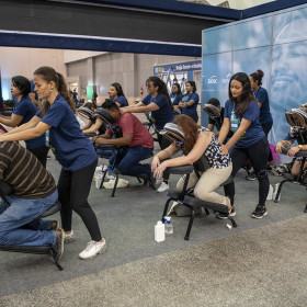 Ações de Educação em Saúde do Sesc são destaque em evento do segmento em Fortaleza