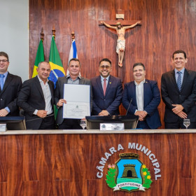 Empresário Nidovando Pinheiro recebeu título de Cidadão Fortalezense