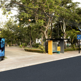 Urbmídia se associa à MC Mensagem para implantar novo modelo de pontos de ônibus em Fortaleza