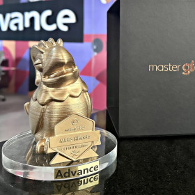 Advance recebeu Troféu “Louro de Ouro” por desempenho no Master Globo 2023
